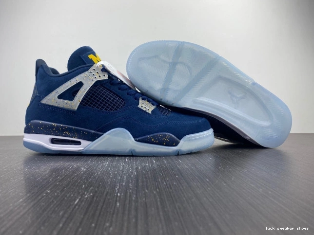Cheap LUCY Michigan Jordan Air Retro (PE) 4 AJ4-1036660 0815